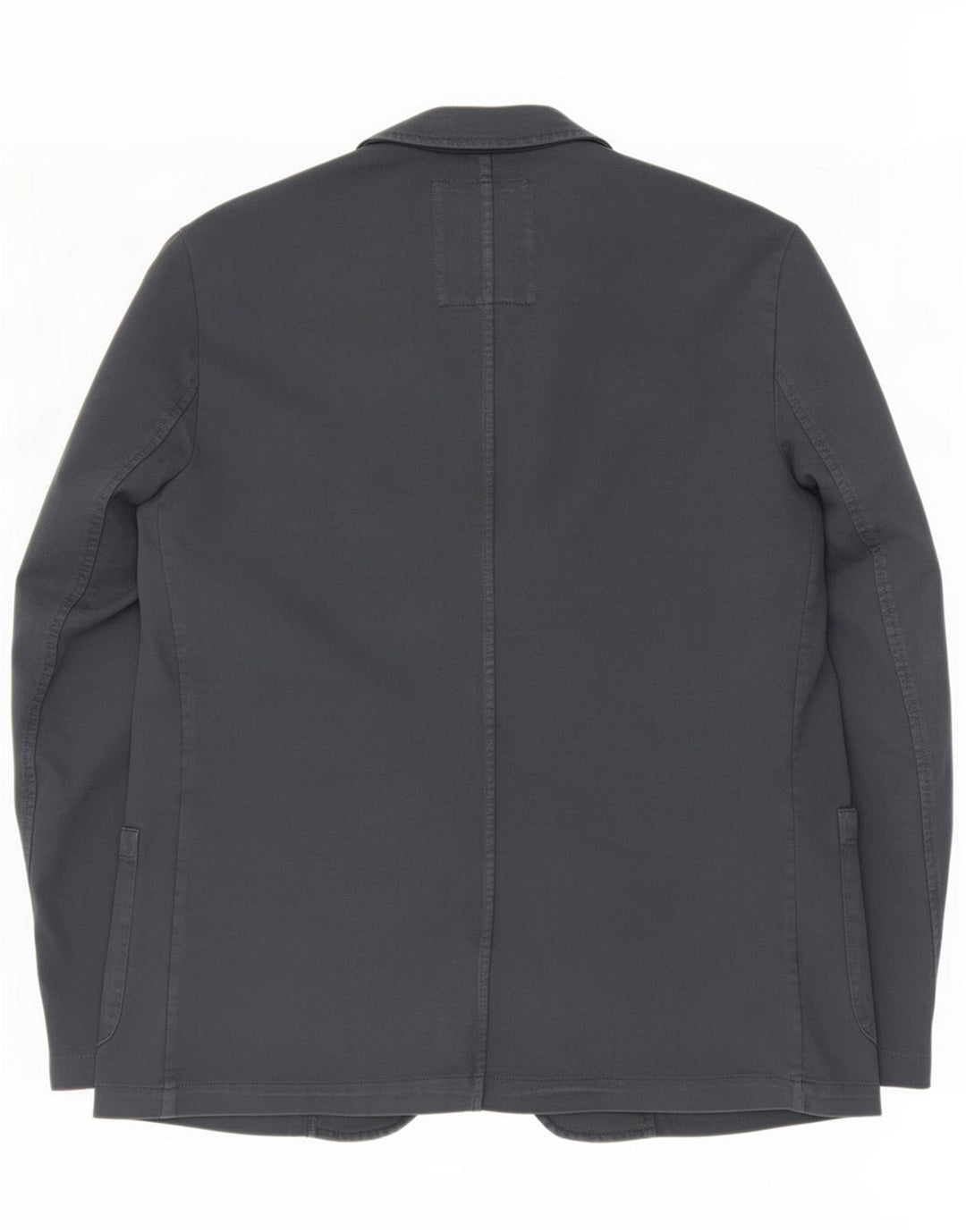 Trussardi Herre 2-knaps blazerjakke EU 52 XL Marineblå Bomuld
