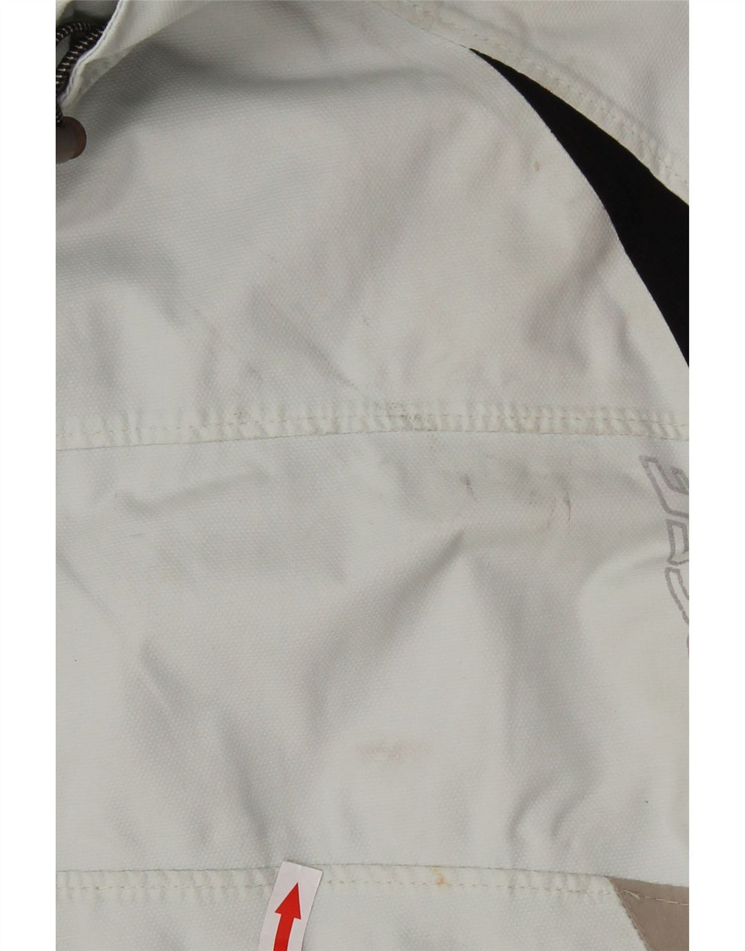 DAINESE Dame Windbreaker Jacket UK 14 Medium Off White Colourblock