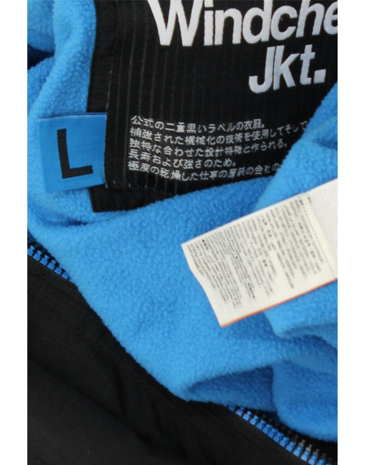 Superdry Graphic Windbreaker Jacket til kvinder UK 16 Large Black
