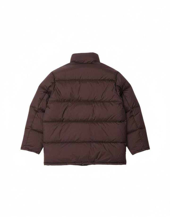 CHAMPION Mens Hooded Padded Jacket UK 38 Medium Black Nylon Vintage Champion and Second-Hand Champion from Messina Hembry 