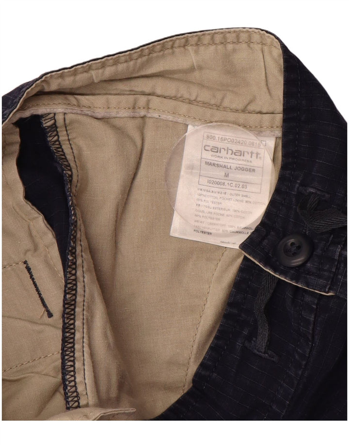 CARHARTT Joggers til mænd Chinobukser Medium W32 L29 Marineblå Bomuld