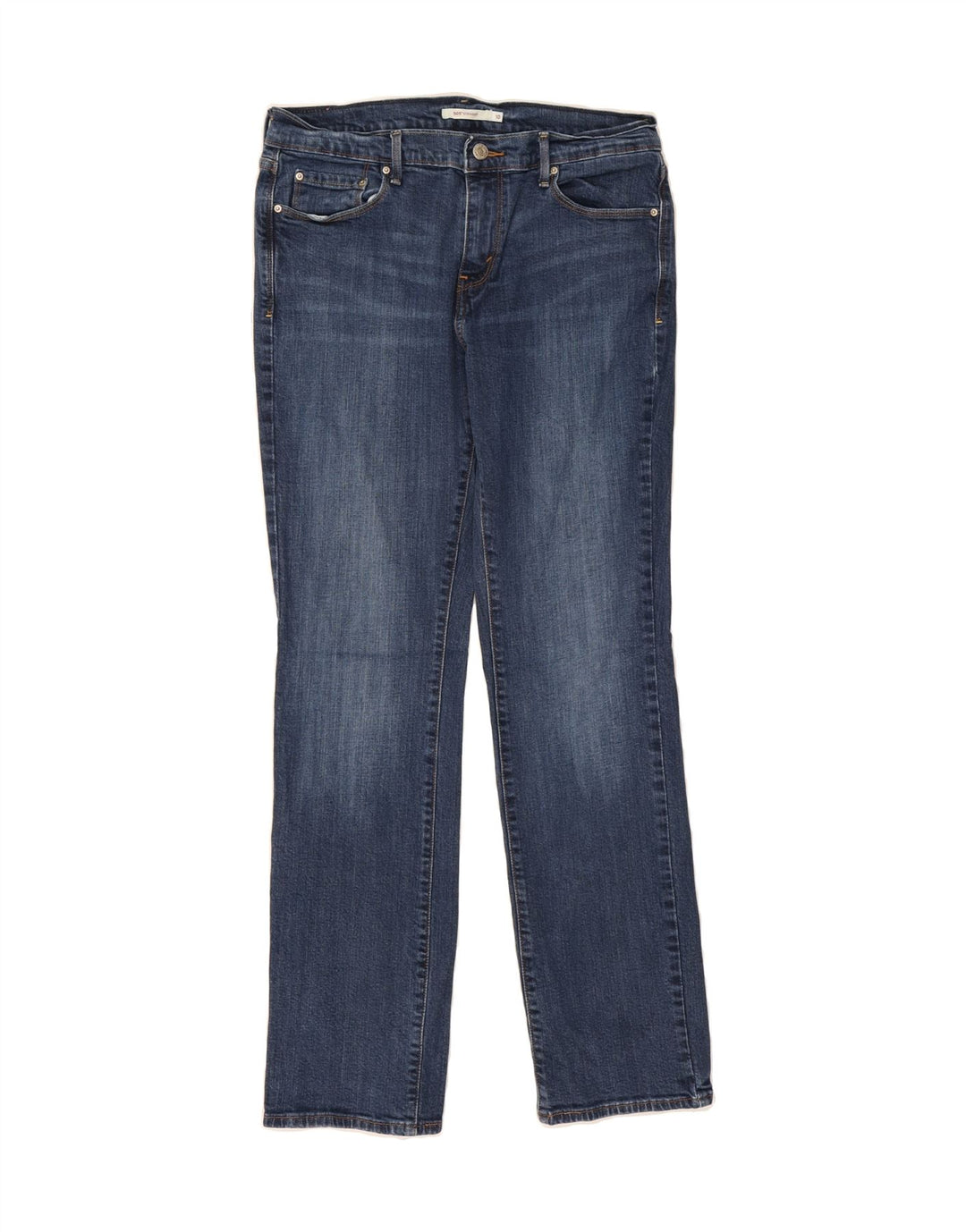 LEVI'S Womens 505 Straight Jeans US 10 Large W30 L31 Blue Cotton Vintage Levi's and Second-Hand Levi's from Messina Hembry 