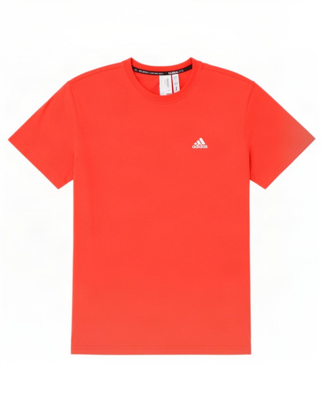 Adidas Herre Climalite T-Shirt Top Stor Rød Polyester