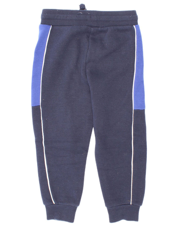 Ellesse Boys Træningsdragt Bukser Joggers 3-4 År Navy Blue Colourblock