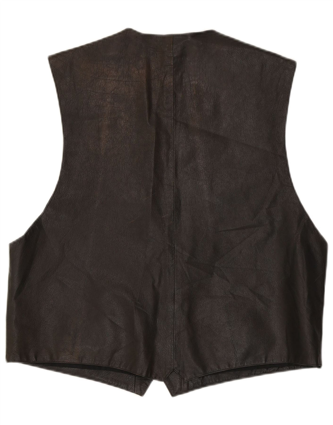 VINTAGE Herre lædervest IT 56 XL Brun