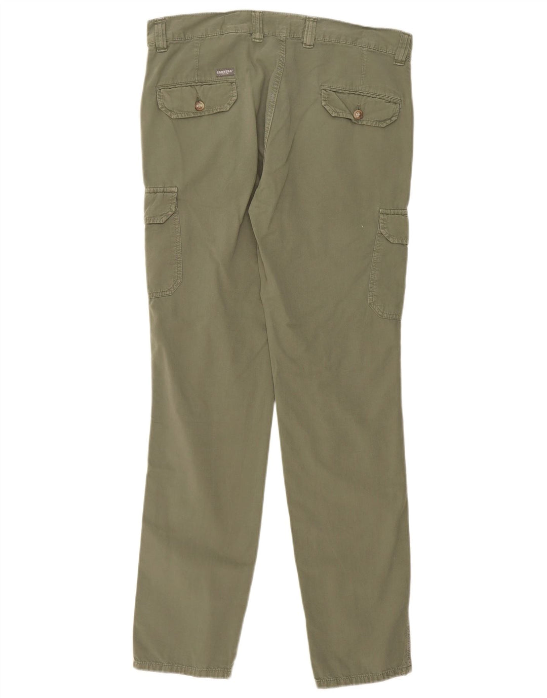 CARRERA Mens VERONA Regular Fit Cargo Trousers IT 46 Medium W33 L33 Khaki