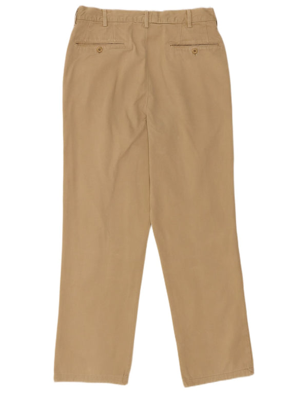 Henry Cottons Straight Chino-bukser til mænd W30 L28 Beige bomuld