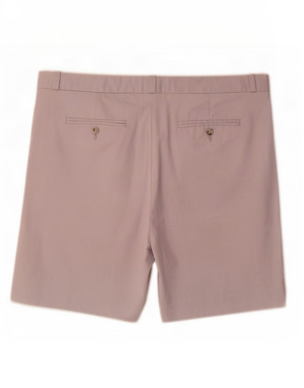 Marks & Spencer Chino Shorts til kvinder UK 14 Large W32 Grå Bomuld