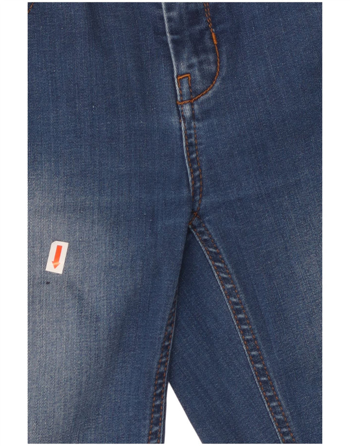 TED BAKER Dame Skinny Jeans W26 L30 Blå Bomuld