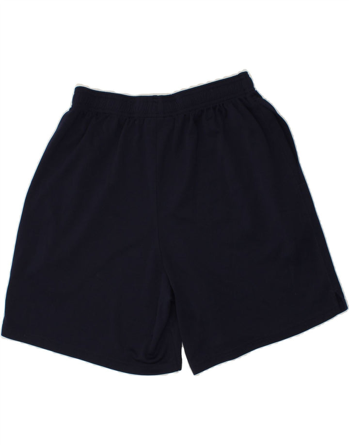 CHAMPION Mens Graphic Sport Shorts Medium Navy Blue Polyester Vintage Champion and Second-Hand Champion from Messina Hembry 