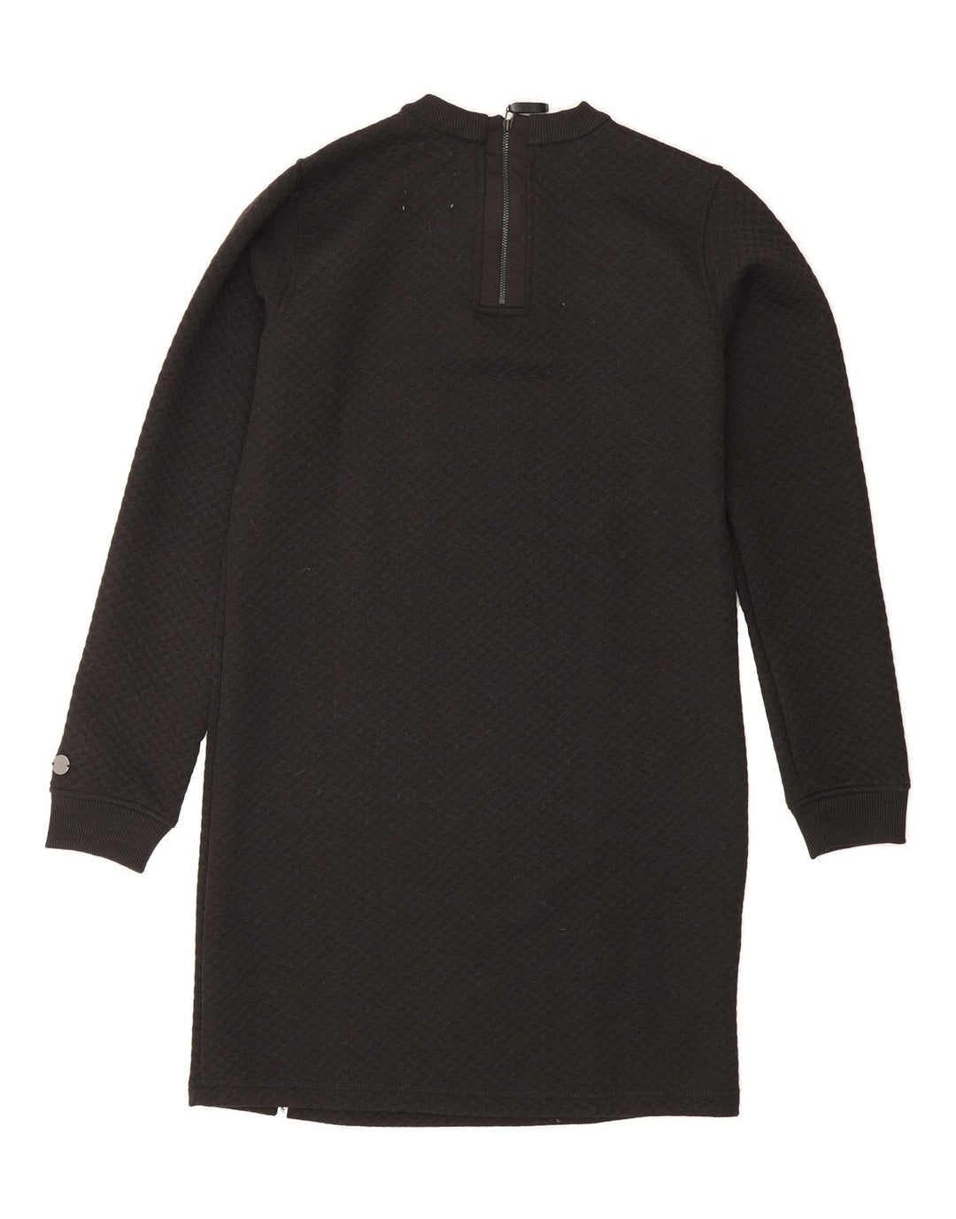 O'NEILL Womens Long Sleeve Jumper Dress UK 10 Small Black Vintage O'Neill and Second-Hand O'Neill from Messina Hembry 