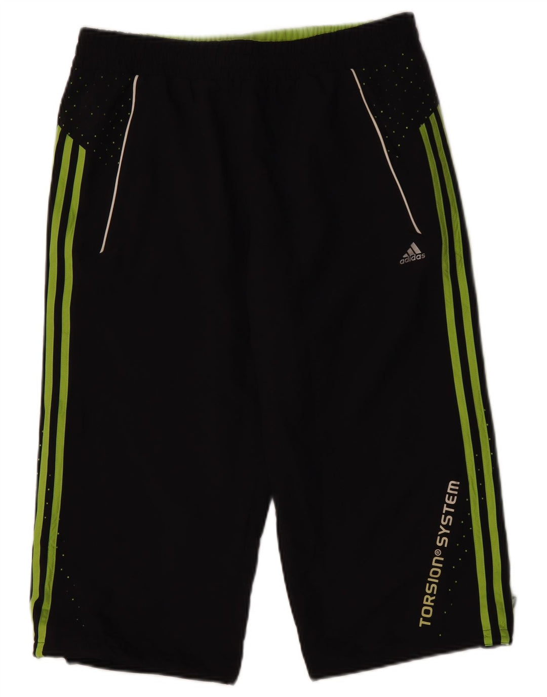 Adidas Herre grafiske Bermuda Sportshorts Medium Sort Polyester