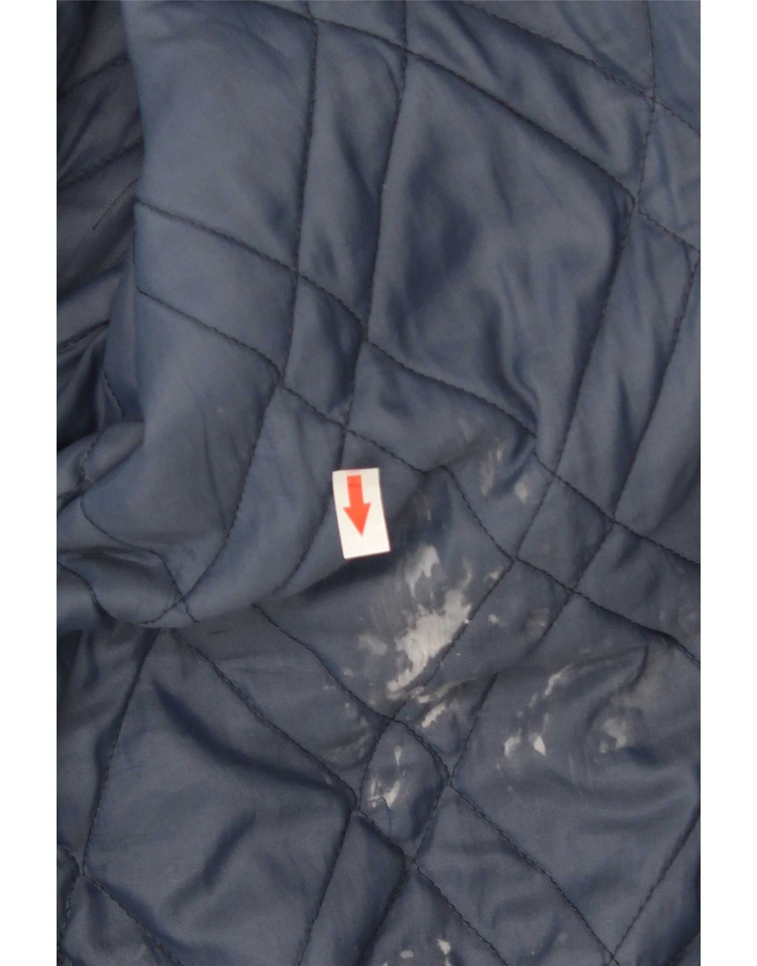 Vintage Herre Grafisk Varsity Jacket UK 44 2XL Blå