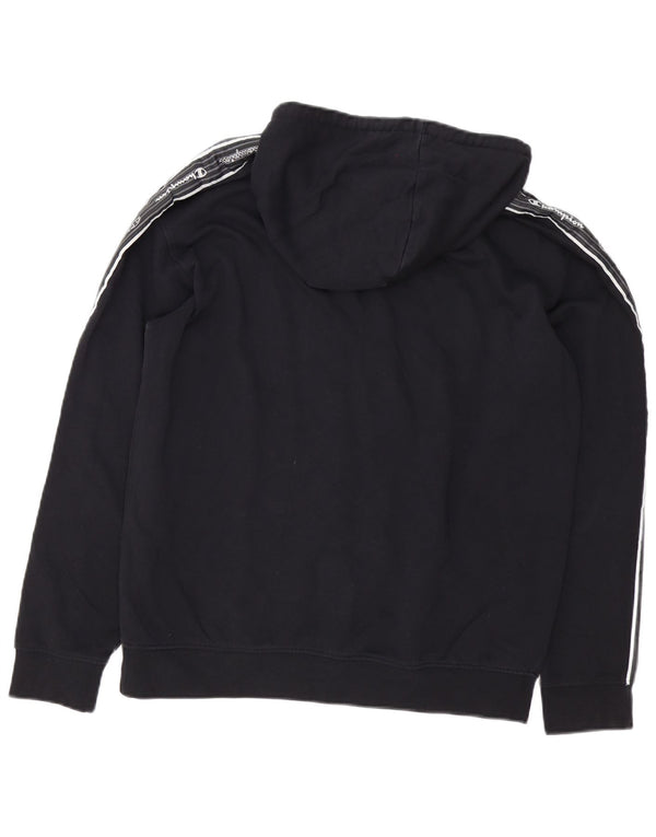 Champion Herre grafisk hættetrøje Jumper Medium Sort