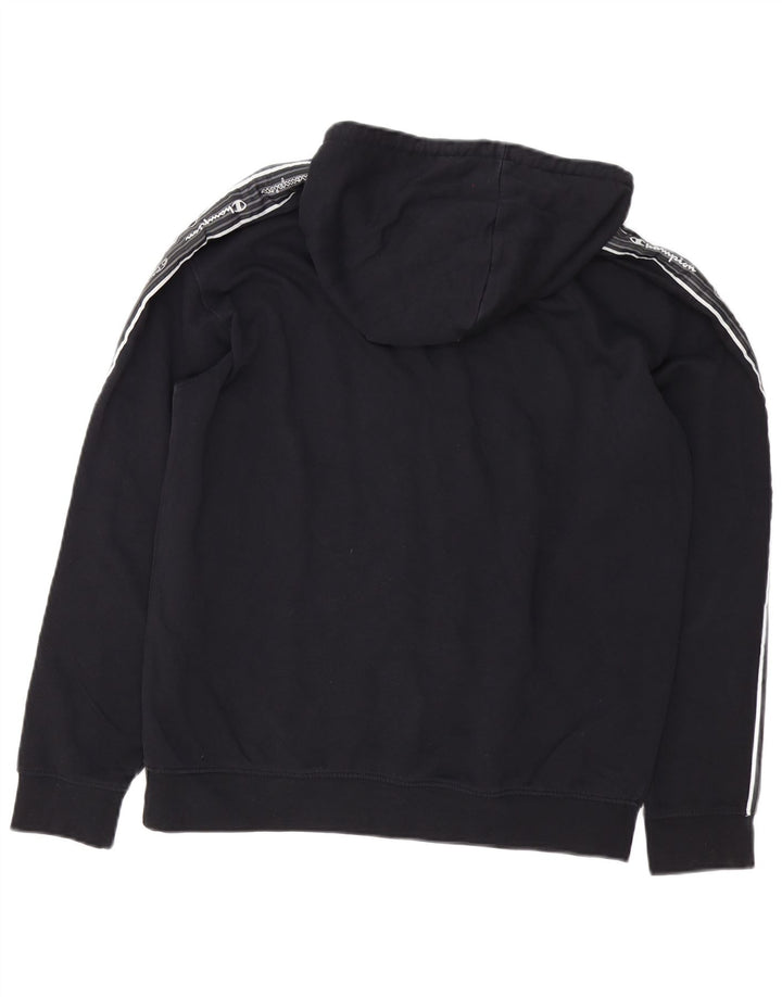 Champion Herre grafisk hættetrøje Jumper Medium Sort