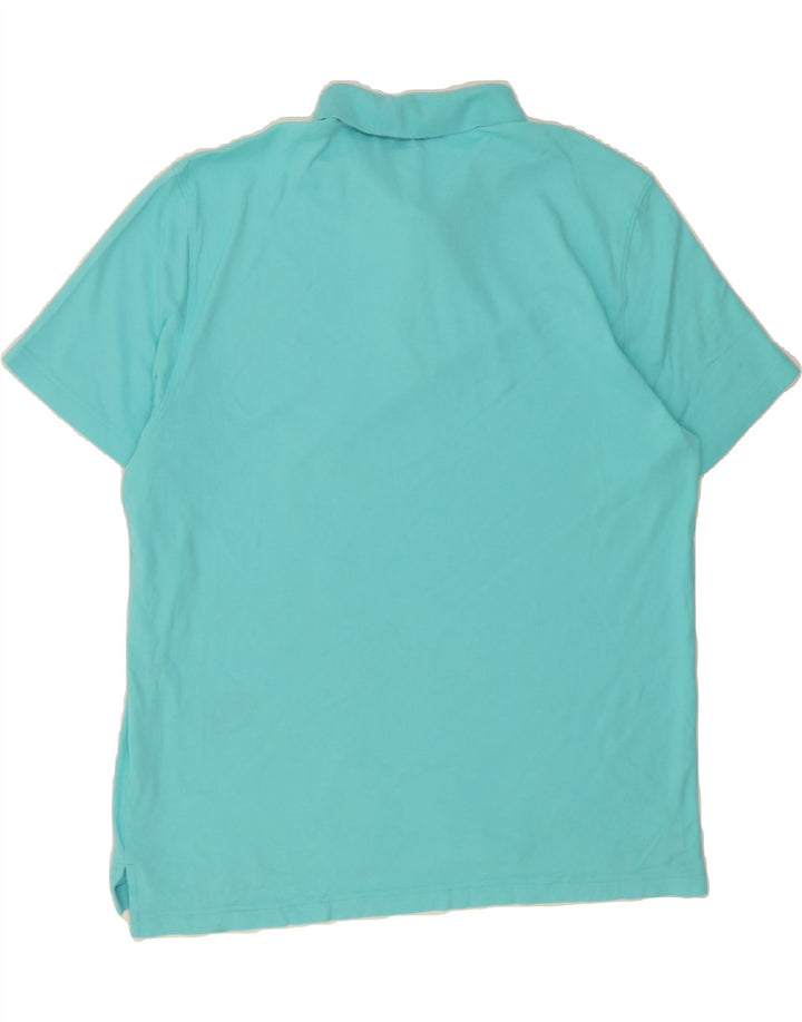IZOD Mens Polo Shirt XL Blue Cotton Vintage Izod and Second-Hand Izod from Messina Hembry 