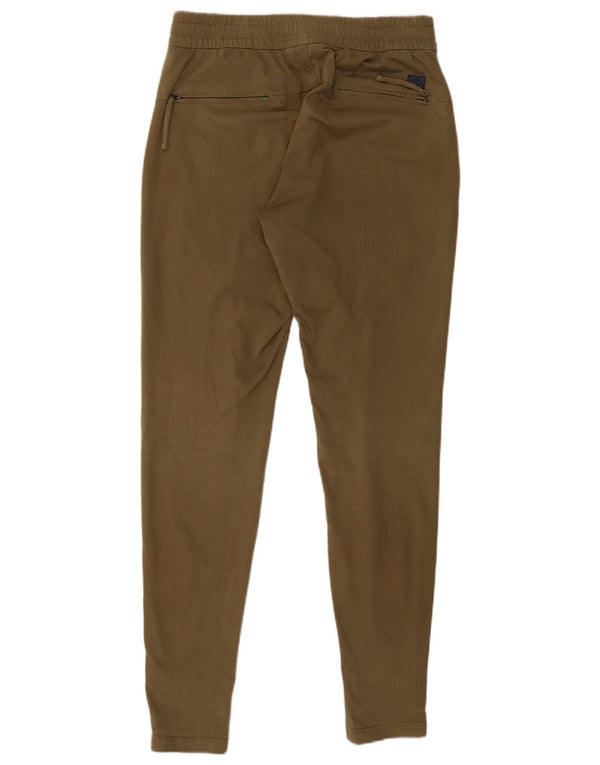 Dockers Herre Flex Skinny Chino Bukser Små W29 L31 Khaki Bomuld