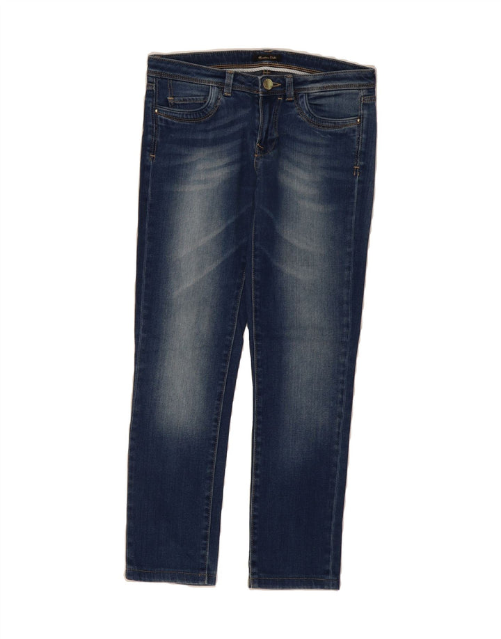 MASSIMO DUTTI Womens Crop Slim Jeans EU 34 XS W25 L25 Blue Vintage Massimo Dutti and Second-Hand Massimo Dutti from Messina Hembry 
