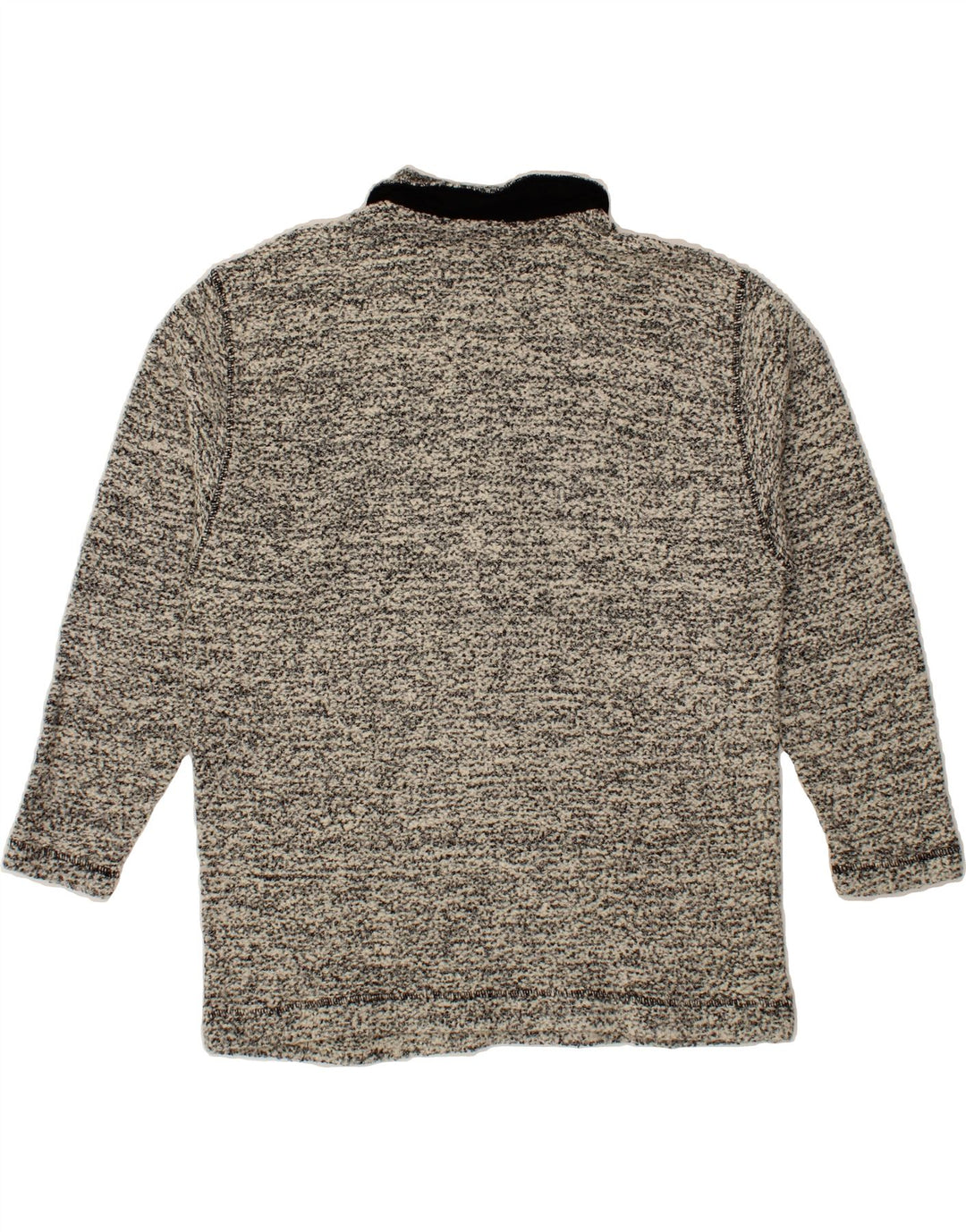 PS COMPANY Mens Polo Neck Jumper Sweater XL Grey Polyacrylic Vintage PS Company and Second-Hand PS Company from Messina Hembry 