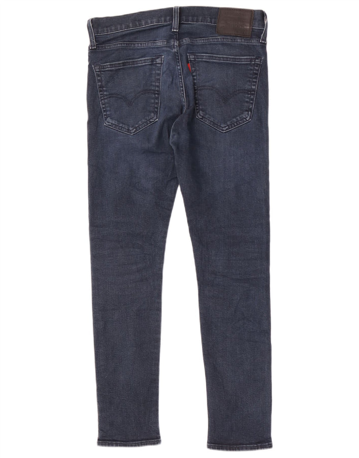 Levi's Slim Jeans til mænd W32 L30 Marineblå bomuld