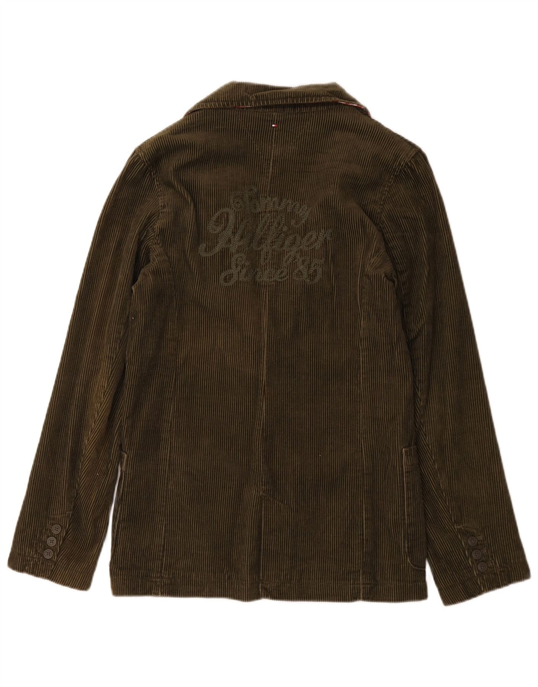 Tommy Hilfiger Boys 2-knaps Corduroy blazerjakke 15-16 år Khaki