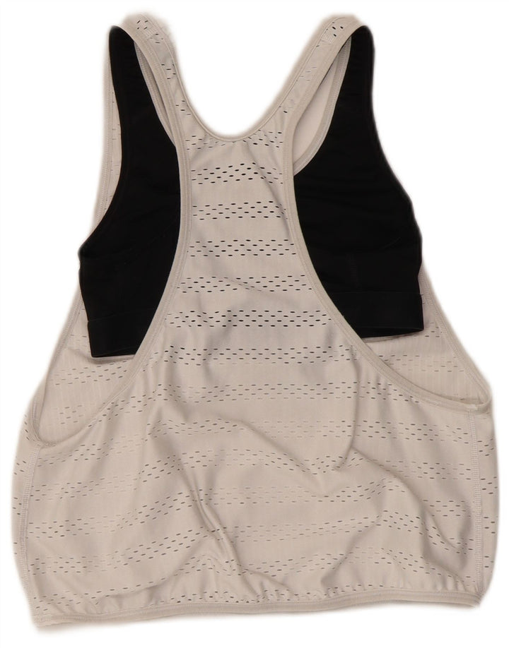 Nike Dame Dri Fit Vest Top UK 6 XS Hvid