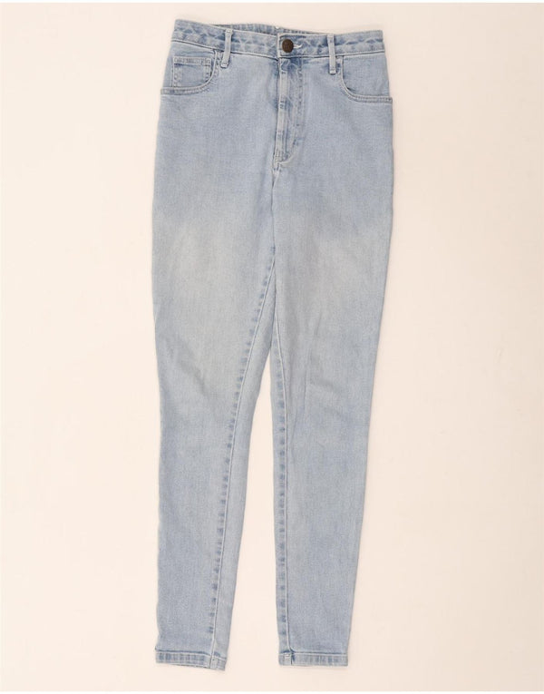 Lucy & Yak Dame Skinny Jeans UK 8 Small W26 L29 Blue Cotton