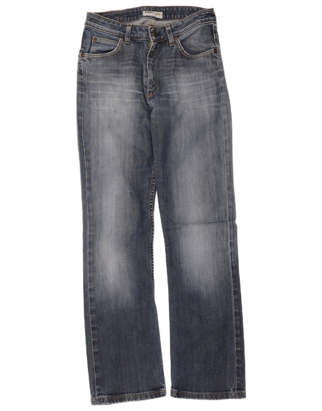 Lee Dame Cameron Straight Jeans W30 L28 Blå Bomuld