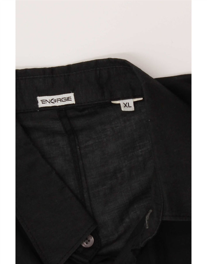 Energie Herre Kortærmet Military Shirt XL Sort