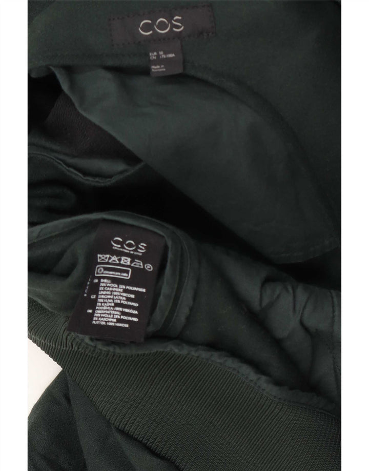 Cos Bomberjakke til mænd EU 50 Large Green Wool