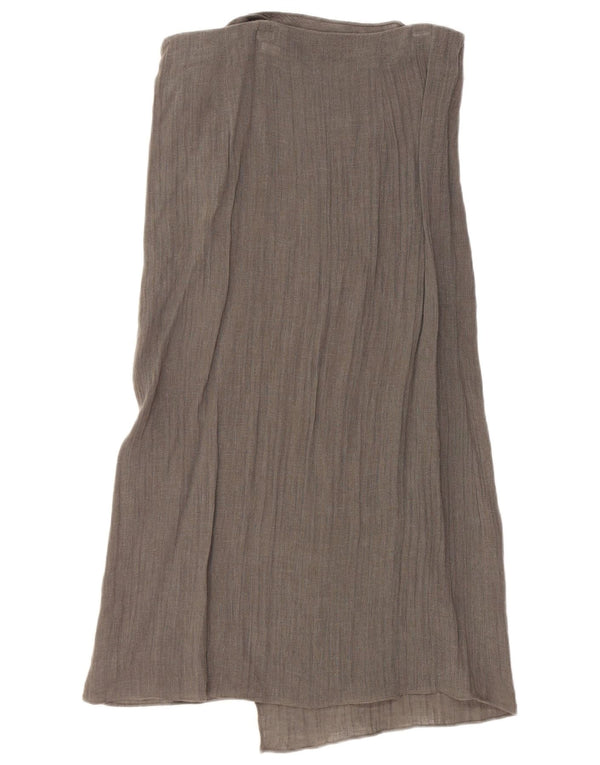 Zara slå-om nederdel til kvinder Small W26 Grå