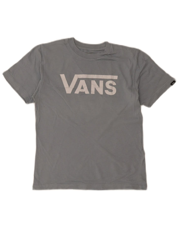 VANS Boys Classic Fit Grafisk T-Shirt Top 10-11 år Medium Blue