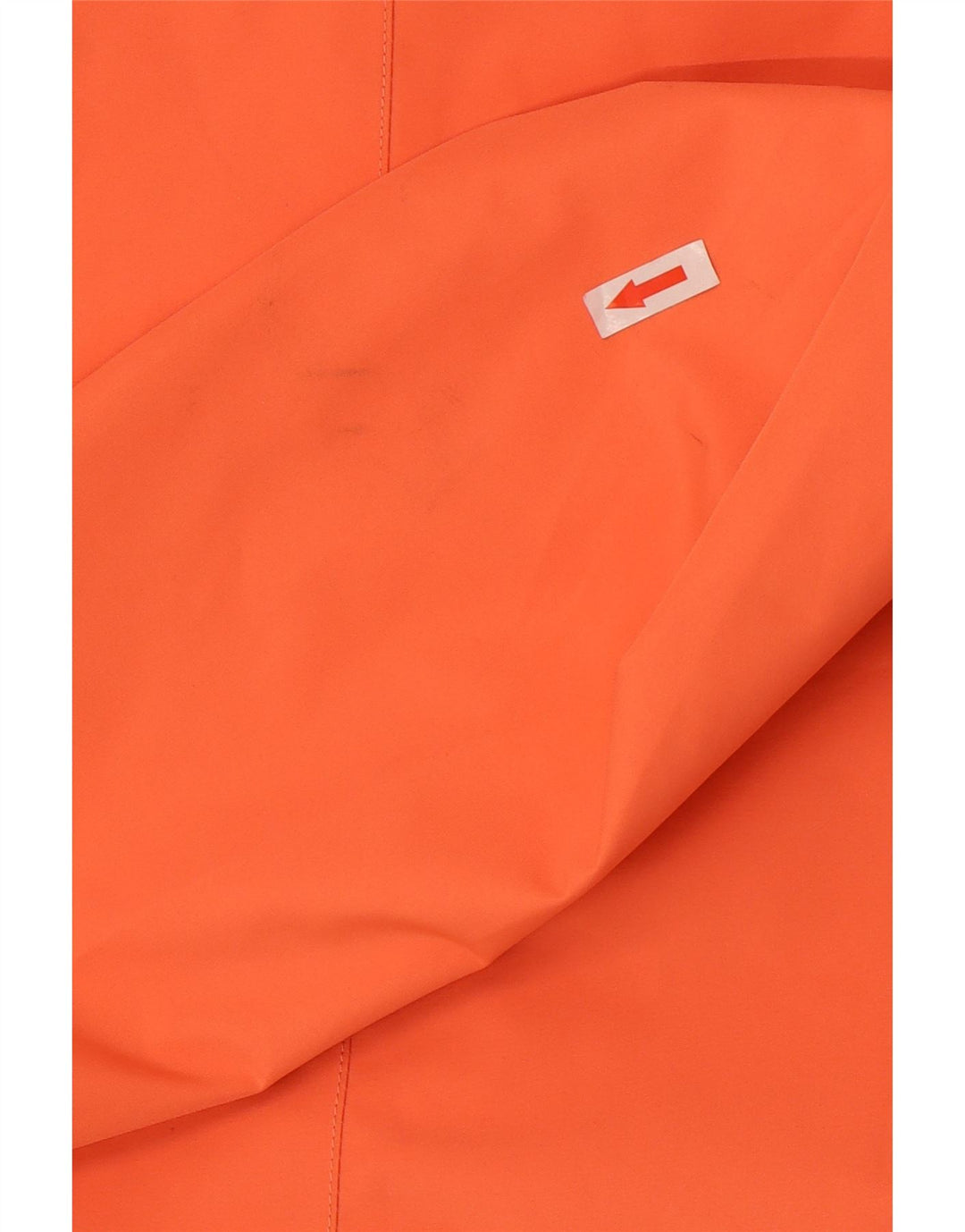 Helly Hansen Regnjakke med hætte til kvinder UK 14 Medium Orange Polyester