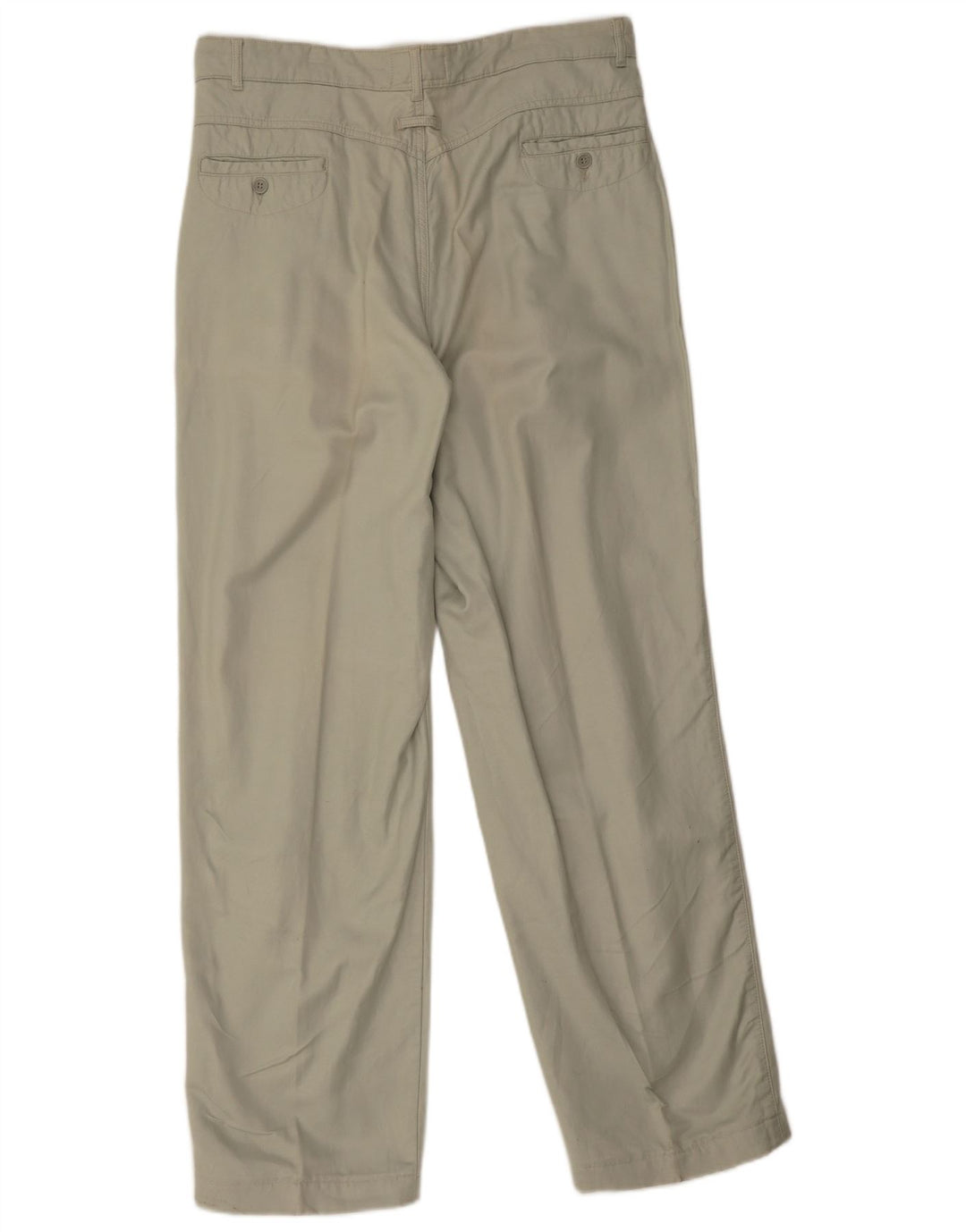 POP 84 Herre Pegged Chino Bukser W34 L34 Grøn Viscose