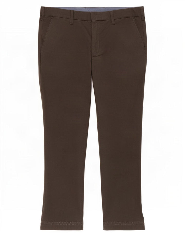 Marks & Spencer Herre Tailored Fit Chino Bukser W36 L31 Grå hør