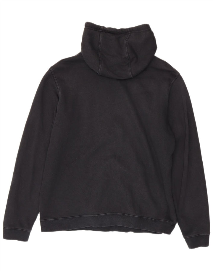 Nike Herre Mustangs Grafisk Hoodie Jumper Medium Sort