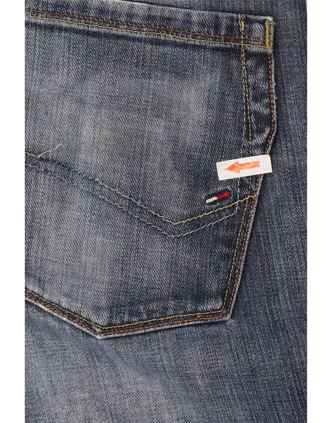 Tommy Hilfiger Straight Jeans til mænd W34 L32 Blå