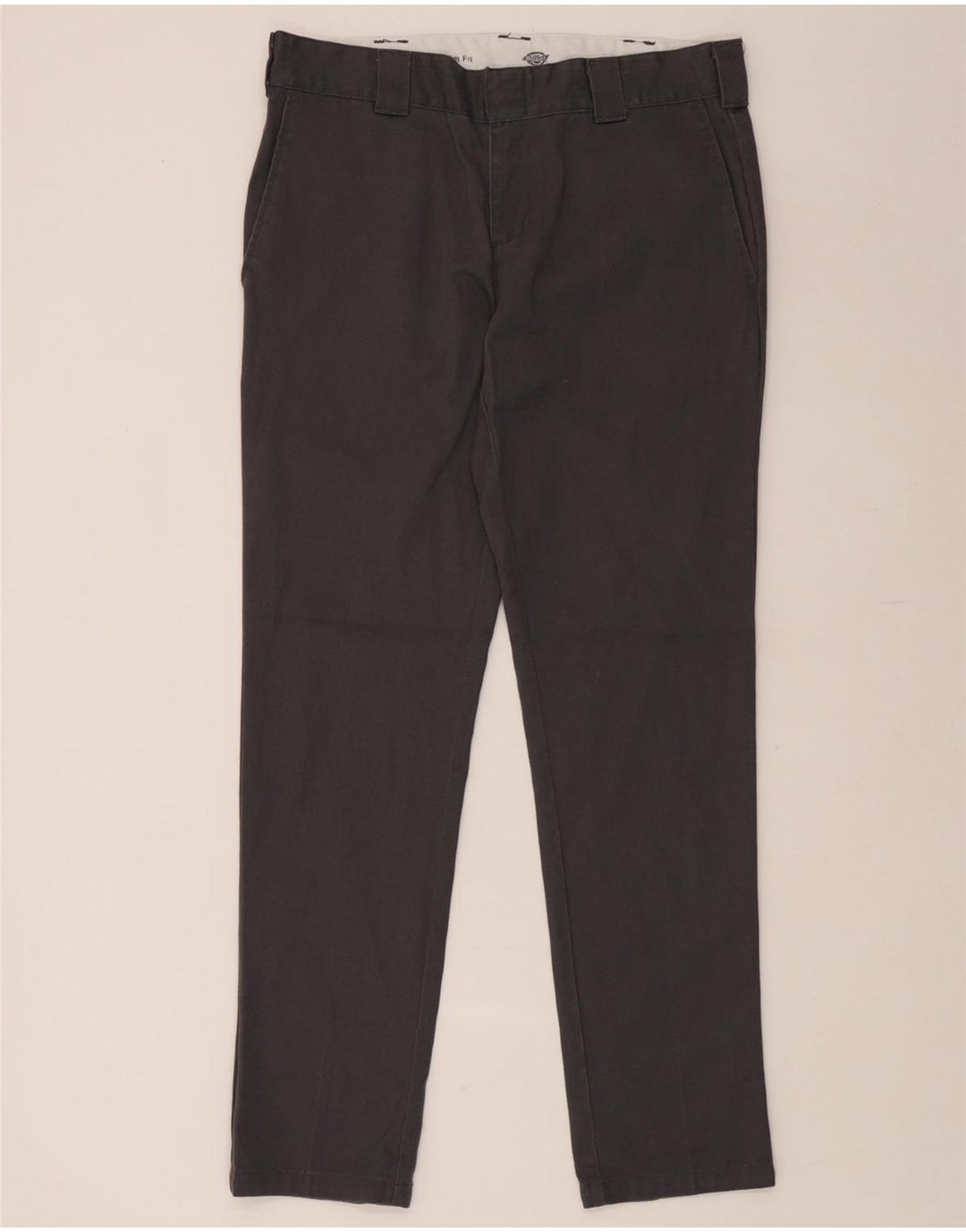 DICKIES Slim Fit Chinobukser til mænd W32 L32 Grå polyester