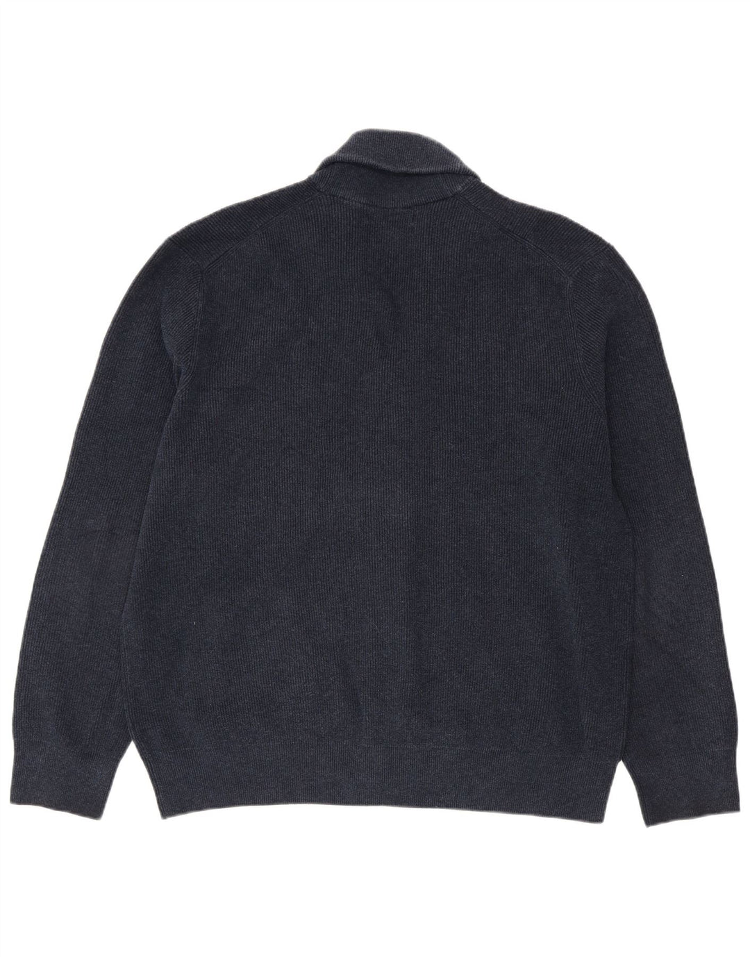 Marks & Spencer herre cardigan sweater 2XL marineblå polyester
