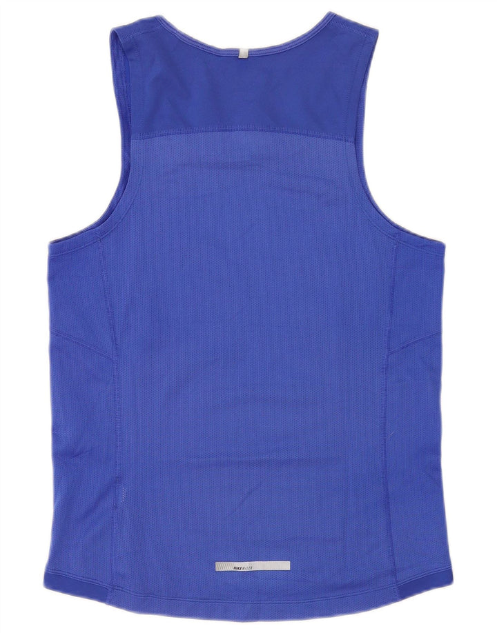 Nike Herre Dri Fit Vest Top Lille Blå