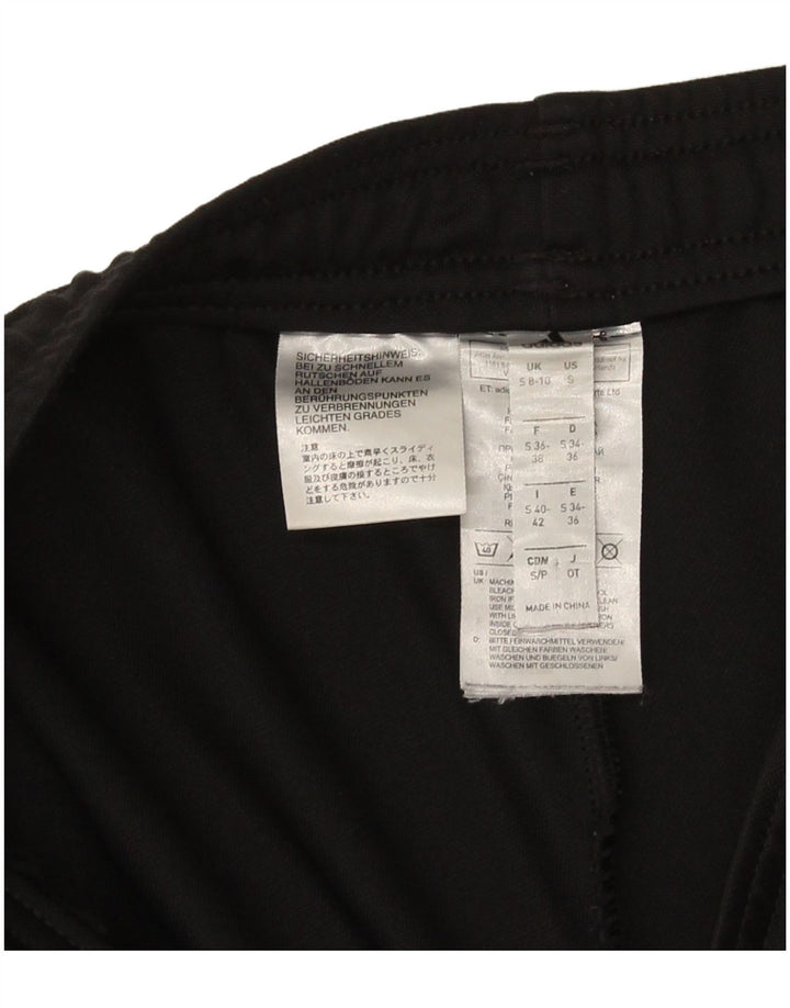 Adidas Træningsdragtsbukser til kvinder UK 8/10 Small Black Polyester