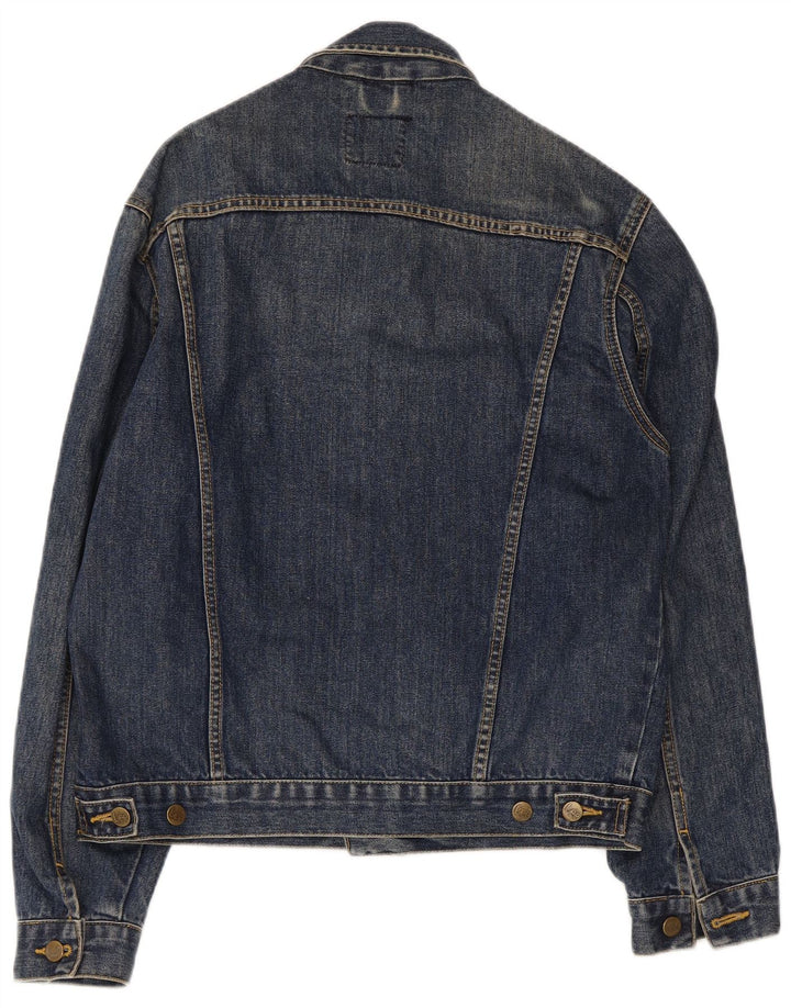 Lee Herre denimjakke UK 38 Medium Blue Cotton