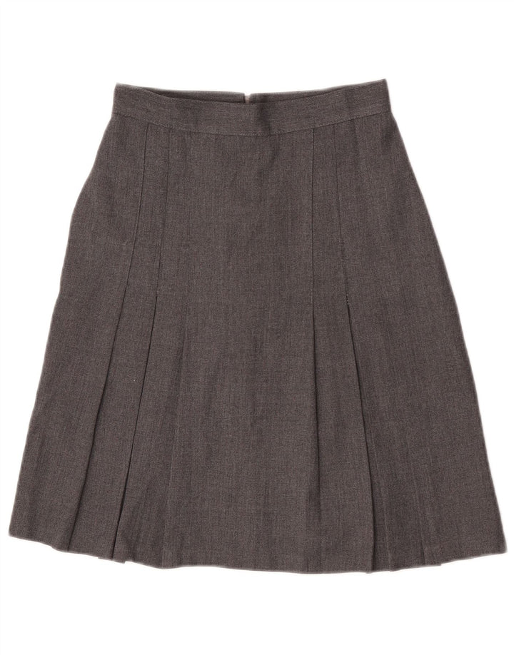 Marks & Spencer Girls A-line nederdel 11-12 år W23 Grå polyester