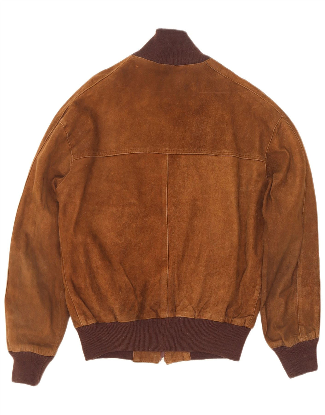Vintage herre ruskind bomberjakke IT 50 Large Brown