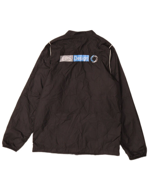 Nike drenge grafisk regnjakke 12-13 år stor sort polyester
