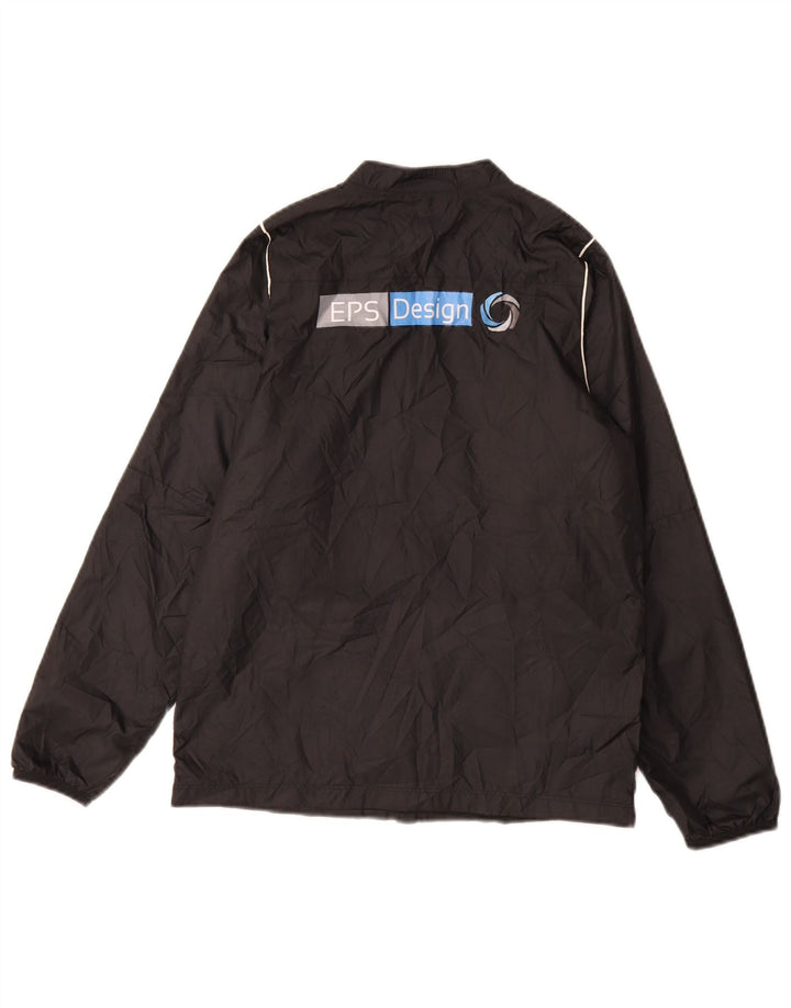 Nike drenge grafisk regnjakke 12-13 år stor sort polyester
