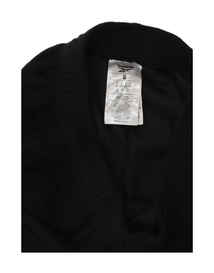 REEBOK træningsdragt til kvinder Joggers UK 8/10 Small Black Polyester