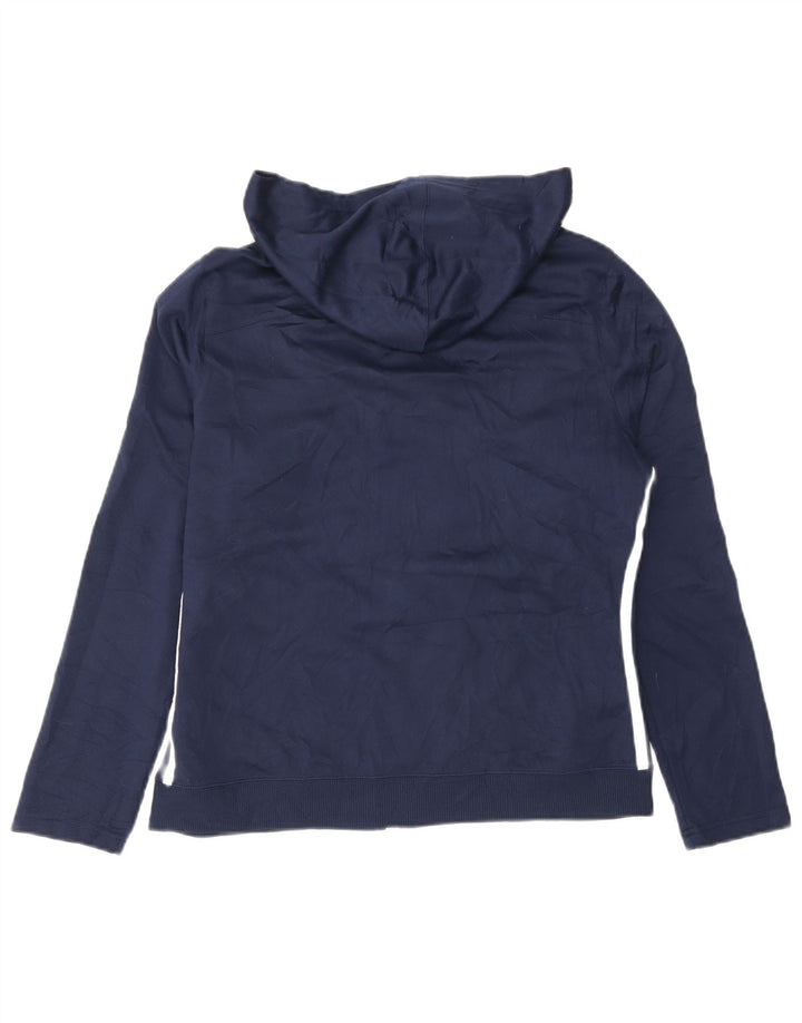 Adidas Dame Hættetræningsdragt Topjakke UK 18 XL Navy Blue Polyester