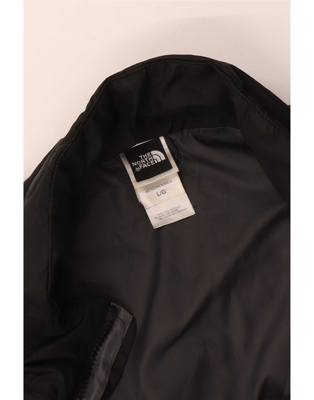 The North Face Herre Liner Polstret Jakke UK 40 Large Black Polyester