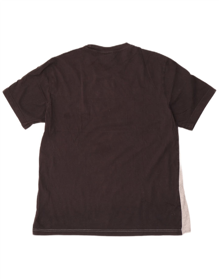 Champion Herre grafisk T-shirt Top Stor flerfarvet Colourblock Bomuld
